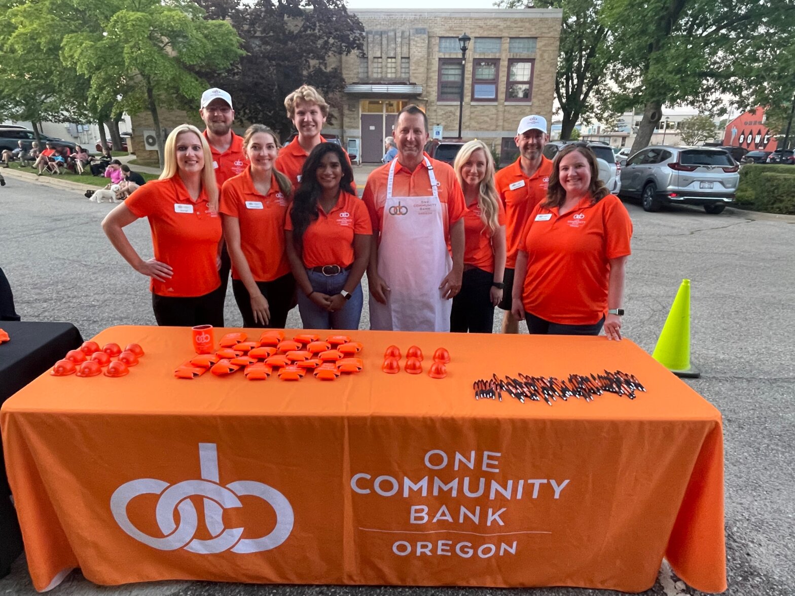OCB Oregon colleagues at ice cream social