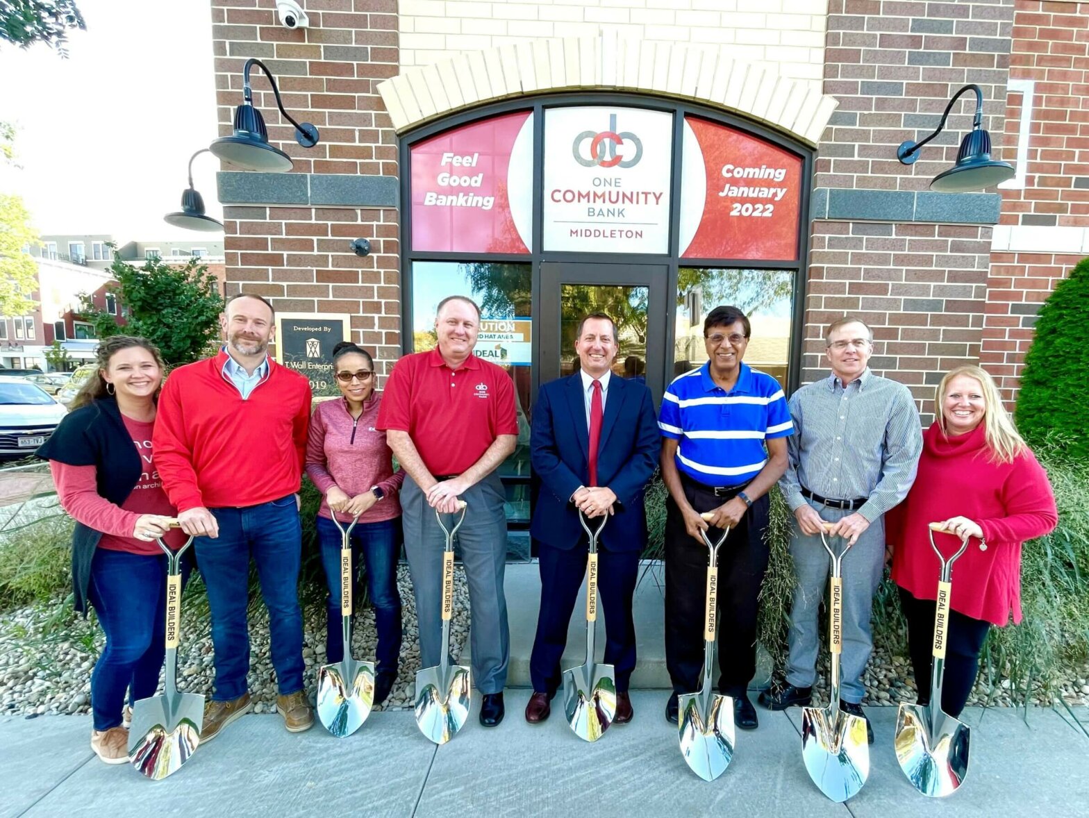 ground breaking for OCB Middleton location