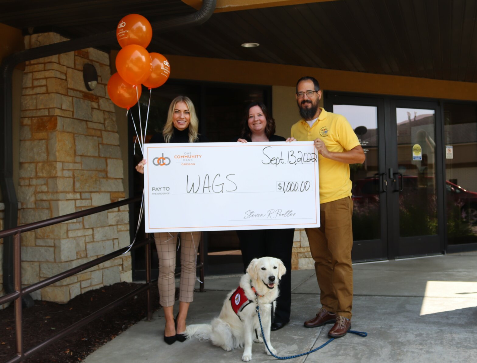 WAGS Donation