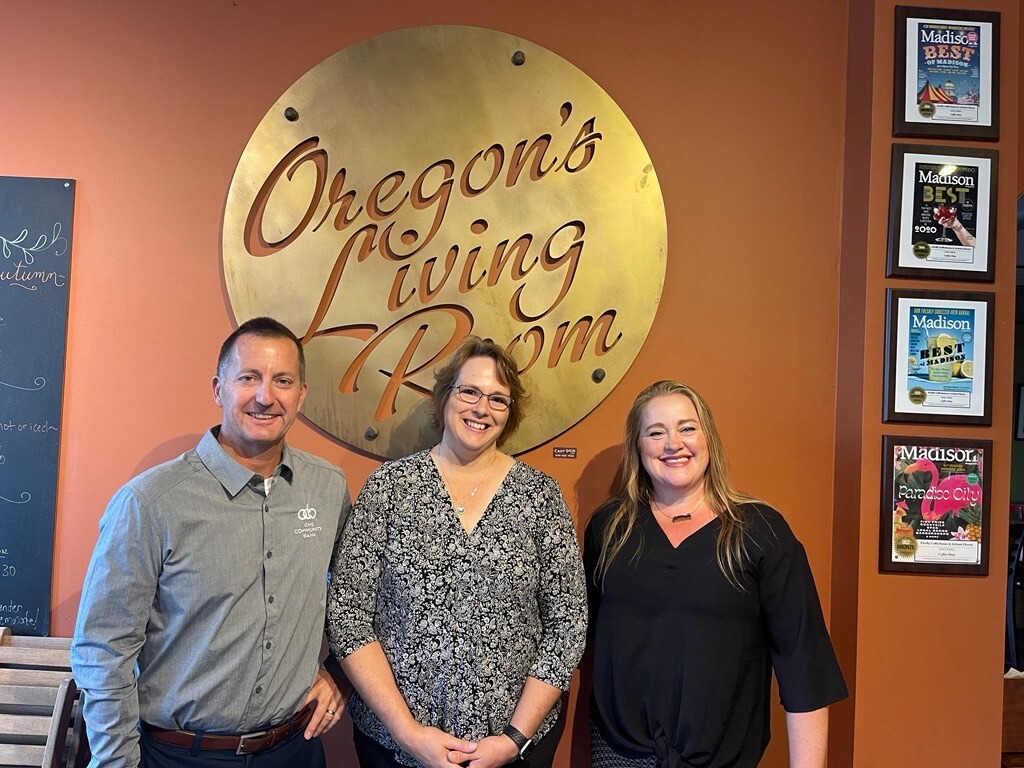 Steve Peotter, Jeanne Carpenter and Liz Bachhuber